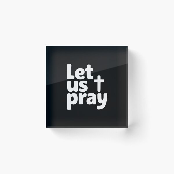Item preview, Let Us Pray designed and sold by theartfulaspie.