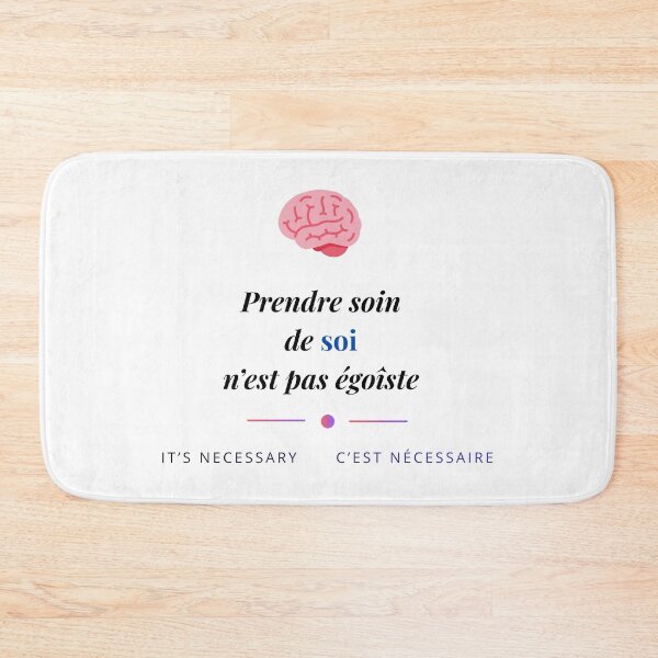 Item preview, Taking care of yourself is not selfish - Mental Health designed and sold by DIAMVERA.