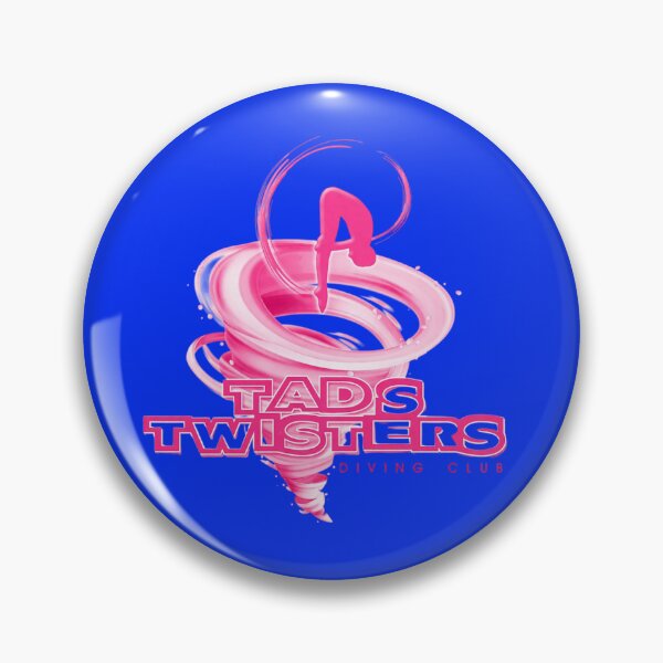 Item preview, Tad's Twisters Diving Club ALL Pink Logo designed and sold by CassieSandou.