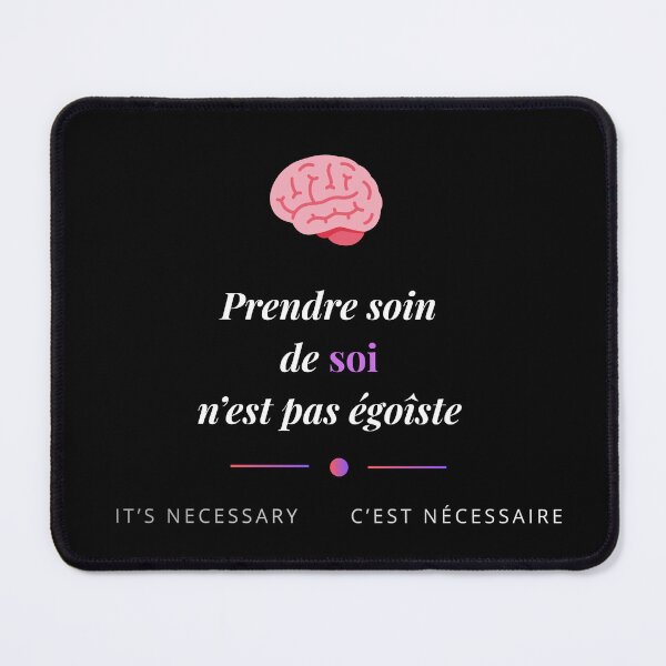 Item preview, Taking care of yourself is not selfish - Mental Health designed and sold by DIAMVERA.