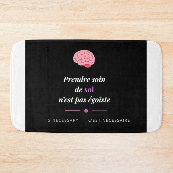 Item preview, Taking care of yourself is not selfish - Mental Health designed and sold by DIAMVERA.
