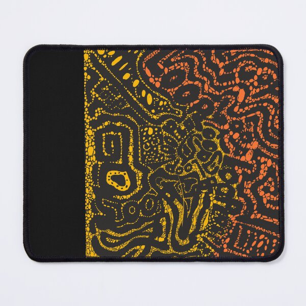 Item preview, Yellow and orange loop drawing designed and sold by MjKris.