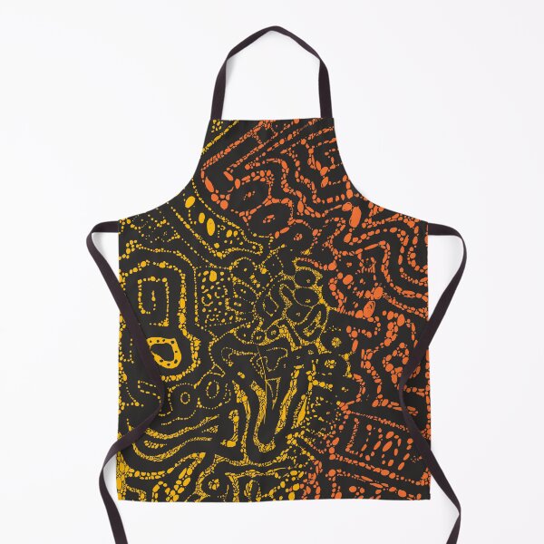 Item preview, Yellow and orange loop drawing designed and sold by MjKris.