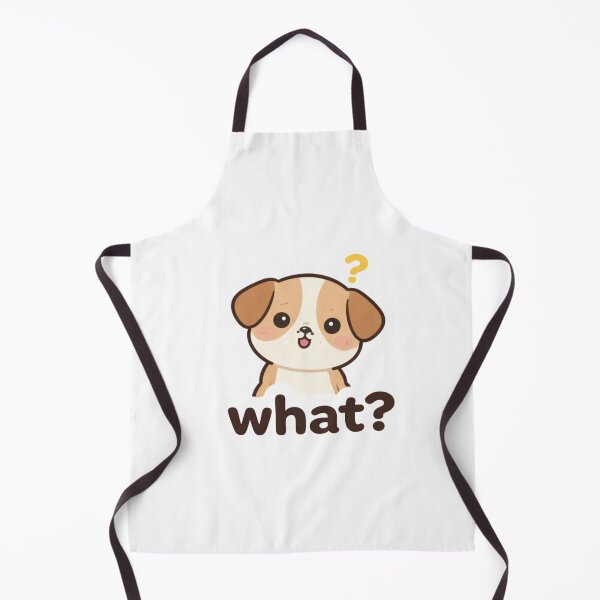 Item preview, Funny Confused Dog Sticker – Kawaii Puppy "What?" Meme designed and sold by ZYNORAworld.
