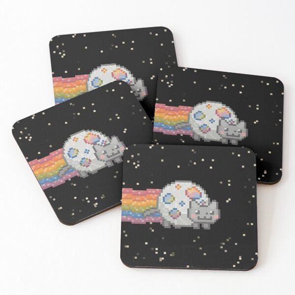 Item preview, Rainbow Moon Nyan Cat (Galaxy Edition) designed and sold by hell0w0rld11235.
