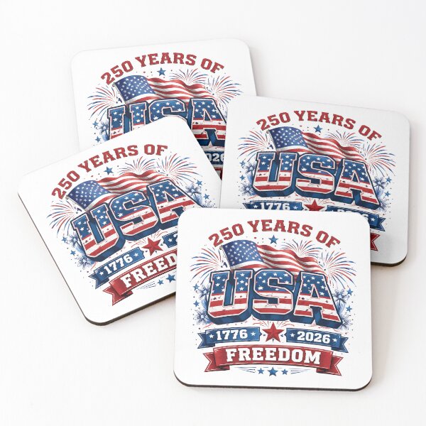 Item preview, USA 250 Years of Freedom 1776–2026 Patriotic Design, American Flag 4th of July Independence Celebration designed and sold by Polarisofficial.