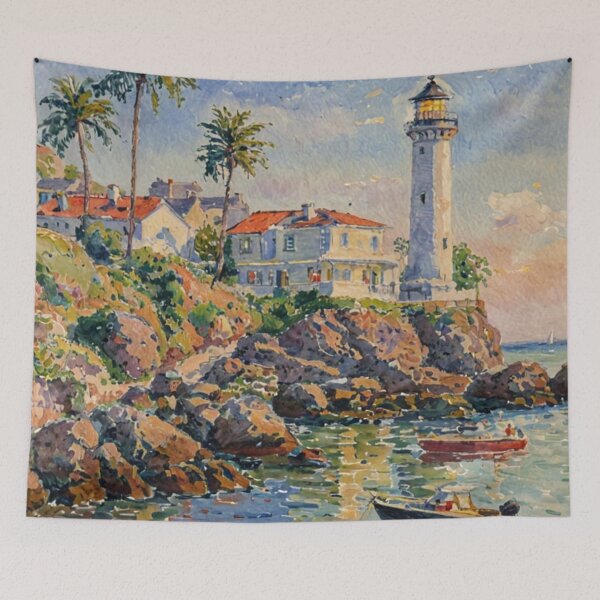Item preview, Coastal village designed and sold by sid1802.