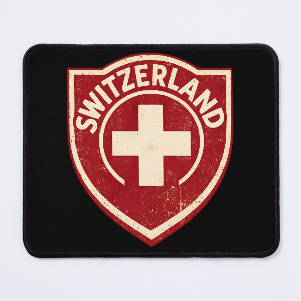 Item preview, Vintage Switzerland Crest - Swiss Football Supporter Design designed and sold by tokyojeff.