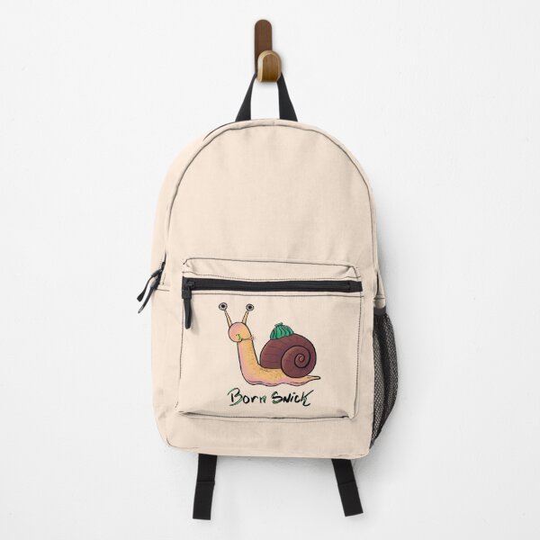 Item preview, BORN SNICK Snail Pun designed and sold by SweetAshen.