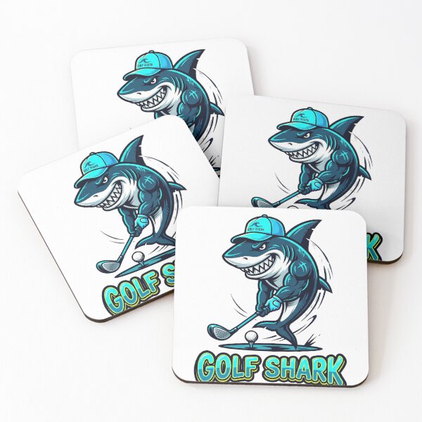 Item preview, Golf Shark - Funny Golfing Shark designed and sold by Hinata04.