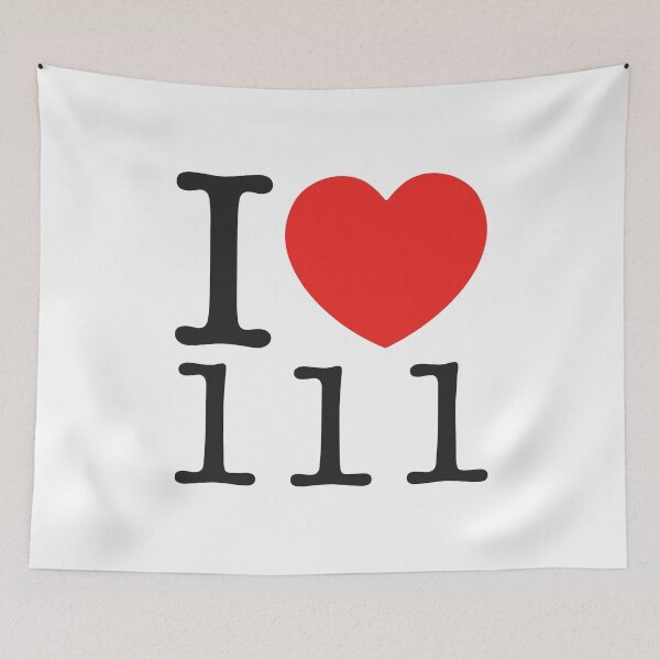 Item preview, I Love 111 designed and sold by shitpostee.