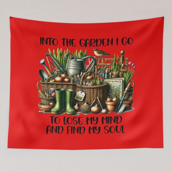 Item preview, Into The Garden I Go To Lose My Mind And Find My Soul designed and sold by TZehrfeldPhotos.