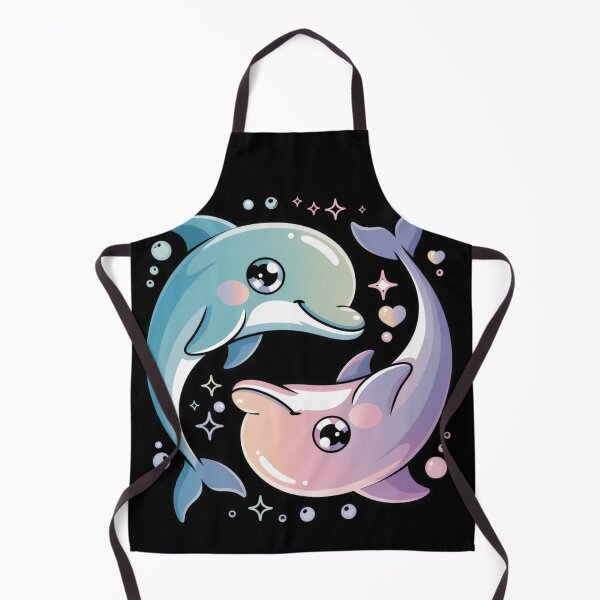 Item preview, Twin Dolphins — Yin Yang Ocean Circle V11 designed and sold by DarylWelsh2024.