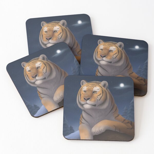 Item preview, Charley Fox Moonlit Tiger designed and sold by CharleyFox.
