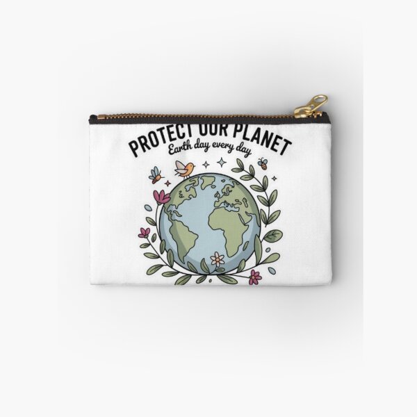 Item preview, Protect Our Planet Earth Day T-Shirt – Cute Eco Friendly Nature Design for Environmental Lovers & Gift Buyers designed and sold by GemBob Creations.