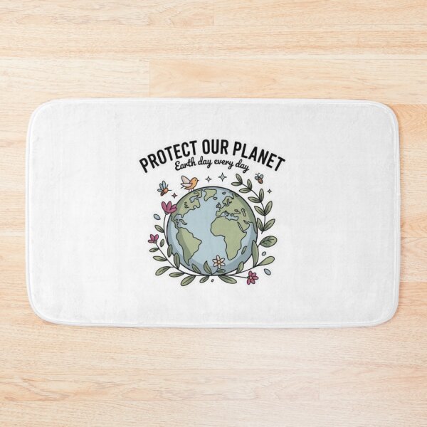 Item preview, Protect Our Planet Earth Day T-Shirt – Cute Eco Friendly Nature Design for Environmental Lovers & Gift Buyers designed and sold by GemBob Creations.