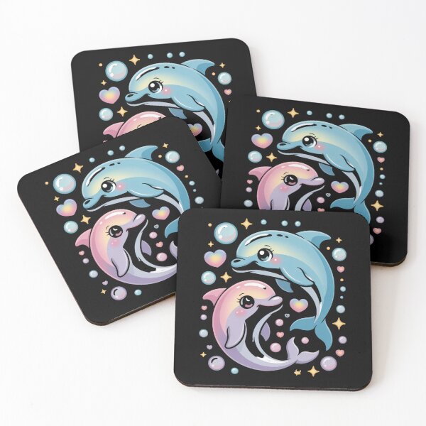 Item preview, Twin Dolphins — Yin Yang Ocean Circle V13 designed and sold by DarylWelsh2024.