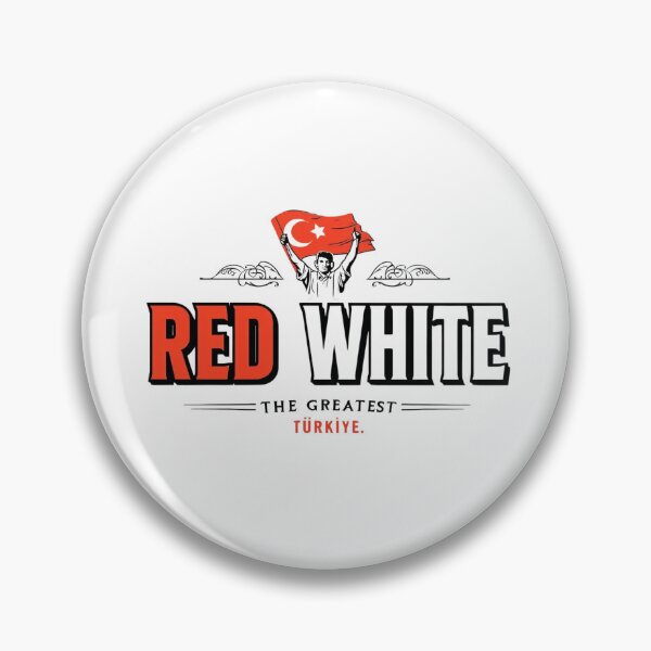 Item preview, Red White Türkiye 2026 U.S.A - Turkish National Pride Football Fan Gear designed and sold by fotoNoz.