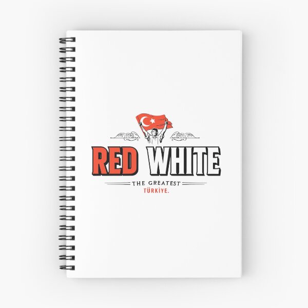 Item preview, Red White Türkiye 2026 U.S.A - Turkish National Pride Football Fan Gear designed and sold by fotoNoz.