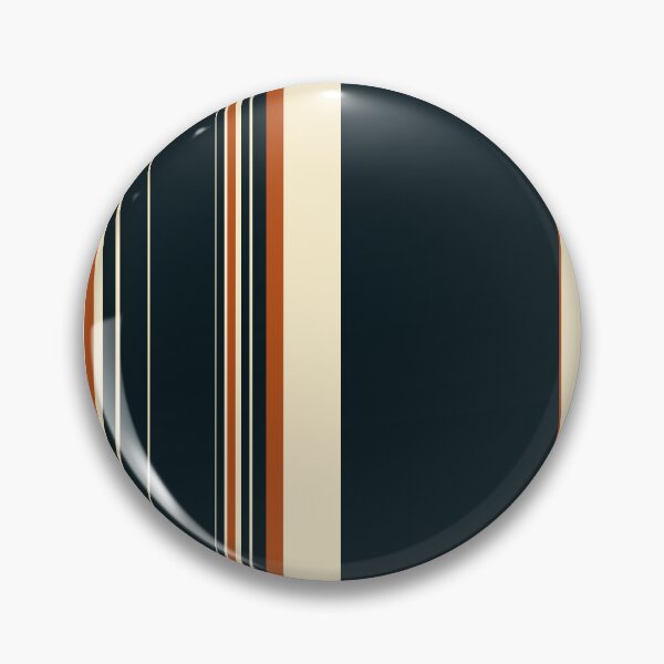Item preview, Dark Navy, Beige and Rust Vertical Stripes – Modern Minimalist Elegant Pattern designed and sold by WildHugeDot.