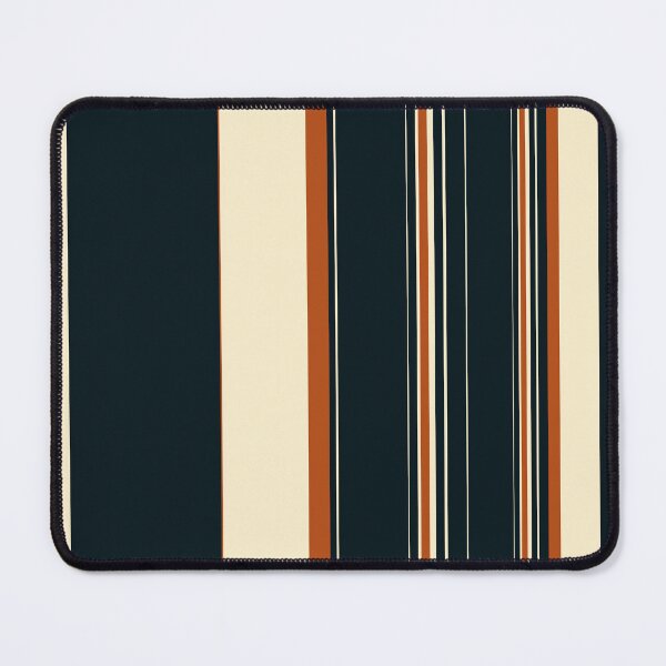 Item preview, Dark Navy, Beige and Rust Vertical Stripes – Modern Minimalist Elegant Pattern designed and sold by WildHugeDot.