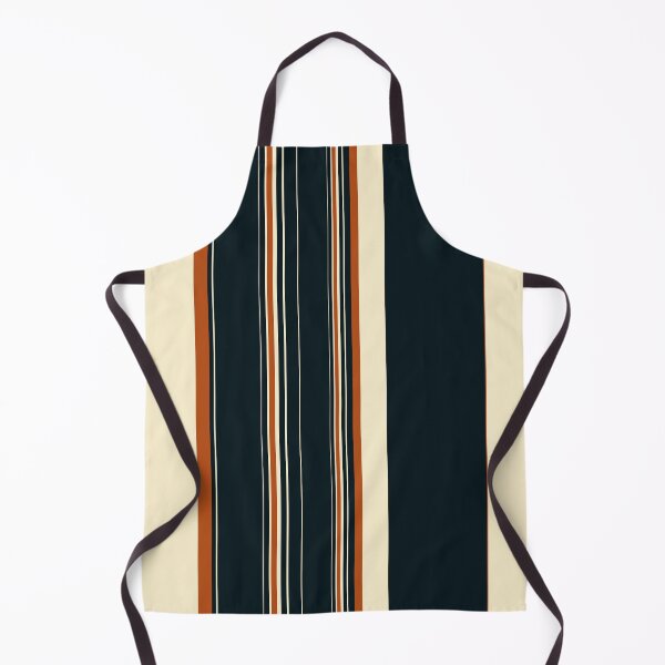 Item preview, Dark Navy, Beige and Rust Vertical Stripes – Modern Minimalist Elegant Pattern designed and sold by WildHugeDot.