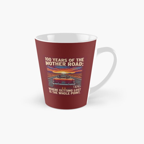 Artikelvorschau, Route 66 Oldtimer-T-Shirt mit Sonnenuntergangsmotiv | 100 Jahre Route 66 entworfen und verkauft von LaModaLoKa01.