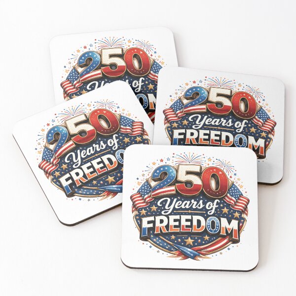 Item preview, USA 250 Years of Freedom Patriotic Design, American Flag 1776–2026 Independence Day, 4th of July Celebration designed and sold by Polarisofficial.