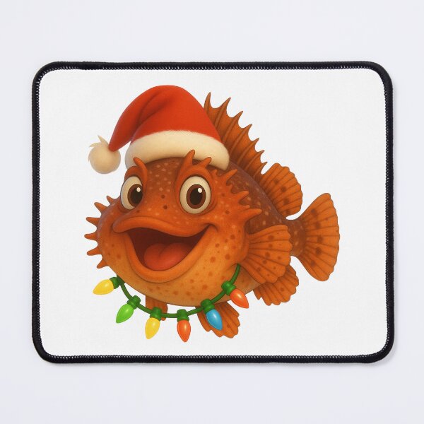 Item preview, Christmas Scorpion Fish designed and sold by Sillytoe.