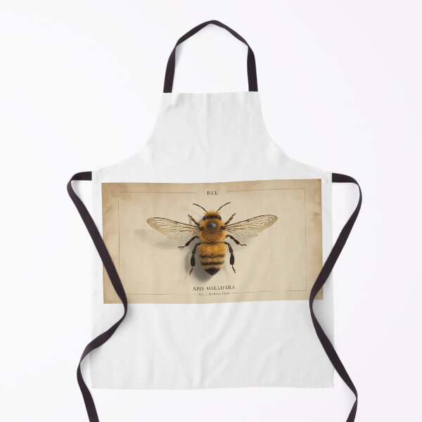Item preview, Apis Mellifera - Honey Bee Vintage Scientific Illustration designed and sold by fotoNoz.