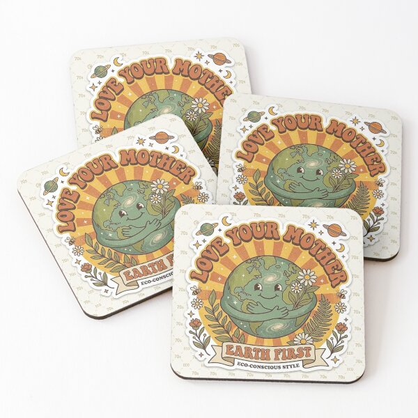 Item preview, Love Your Mother: A Retro 70s Tribute to Mother Earth First & Eco-Conscious Living" designed and sold by Csstoree.