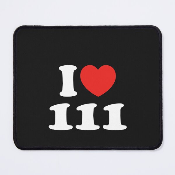 Item preview, I Love 111 designed and sold by shitpostee.