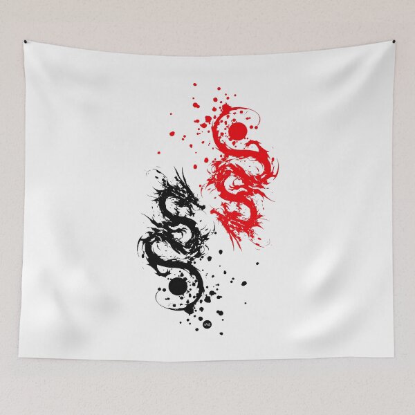 Item preview, Dual Dragon Dance designed and sold by XUSRedbubble.