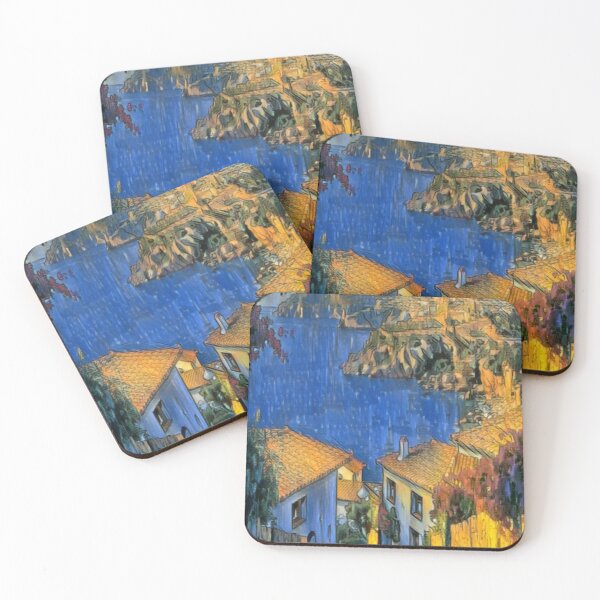 Item preview, Coastal village designed and sold by sid1802.