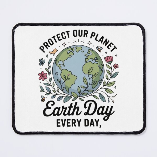 Item preview, Protect Our Planet Earth Day Every Day T-Shirt – Cute Eco Friendly Nature Design for Environmental Lovers & Gift Buyers designed and sold by GemBob Creations.