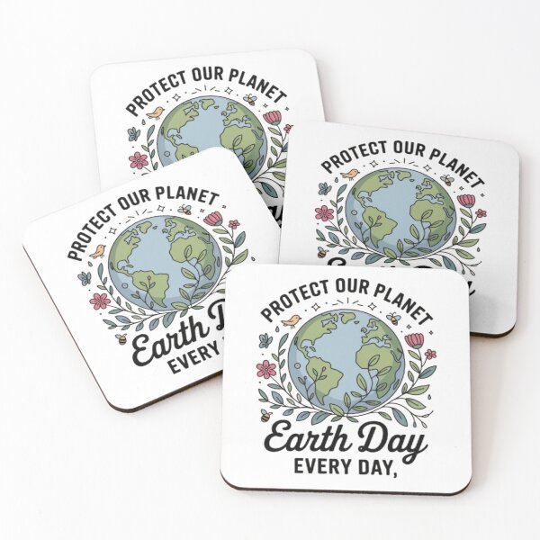 Item preview, Protect Our Planet Earth Day Every Day T-Shirt – Cute Eco Friendly Nature Design for Environmental Lovers & Gift Buyers designed and sold by GemBob Creations.