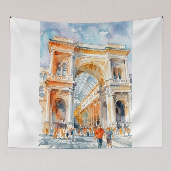 Item preview, Galleria Vittorio Emanuele II – Milan designed and sold by caracatita75.
