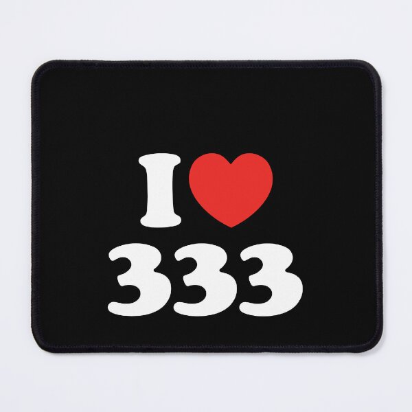 Item preview, I Love 333 designed and sold by shitpostee.