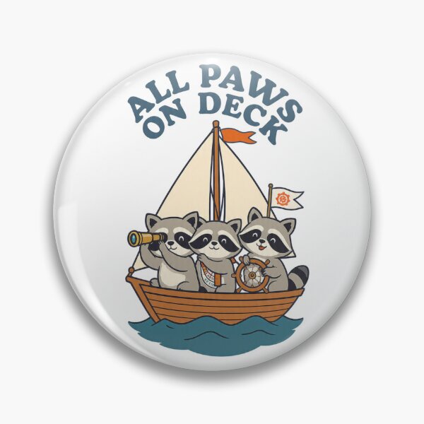 Item preview, Little Raccoon Captains: Nautical Adventure designed and sold by MWSailingClub.