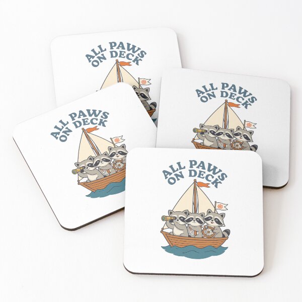 Item preview, Little Raccoon Captains: Nautical Adventure designed and sold by MWSailingClub.