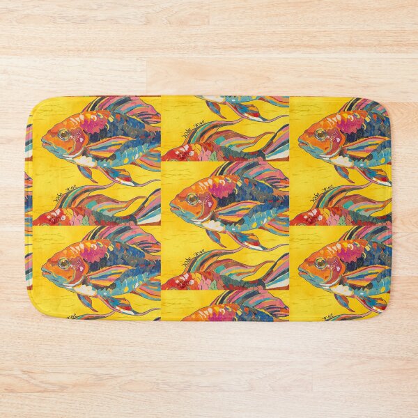 Item preview, Aquatic Harmony - Two Colorful Fish designed and sold by Simcha Art.