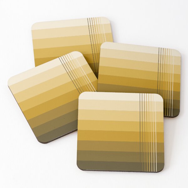 Item preview, Simple design from beige to dark brown shades of color designed and sold by Cherevan.