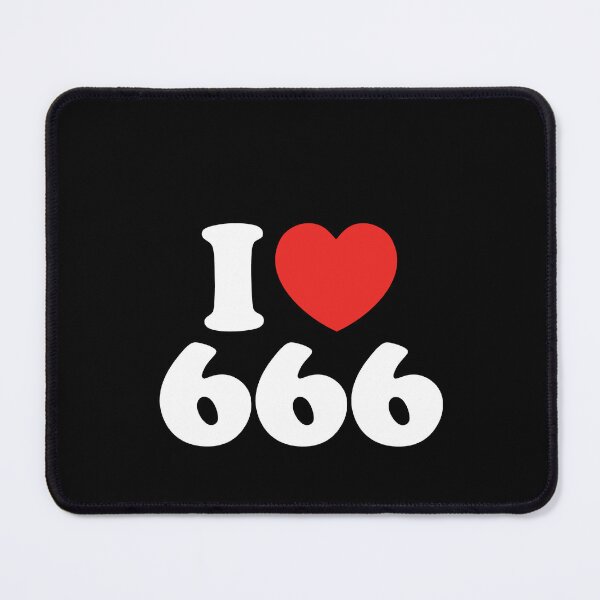 Item preview, I Love 666 designed and sold by shitpostee.