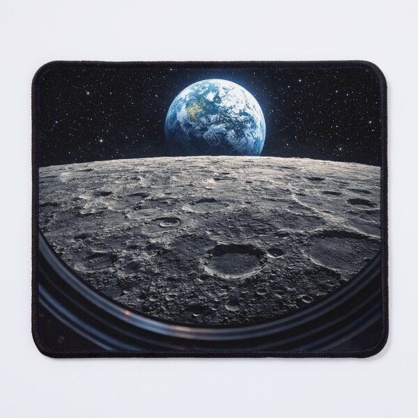 Item preview, Artemis II Earthrise — View from Orion Window 2026 designed and sold by wilnickvisuals.