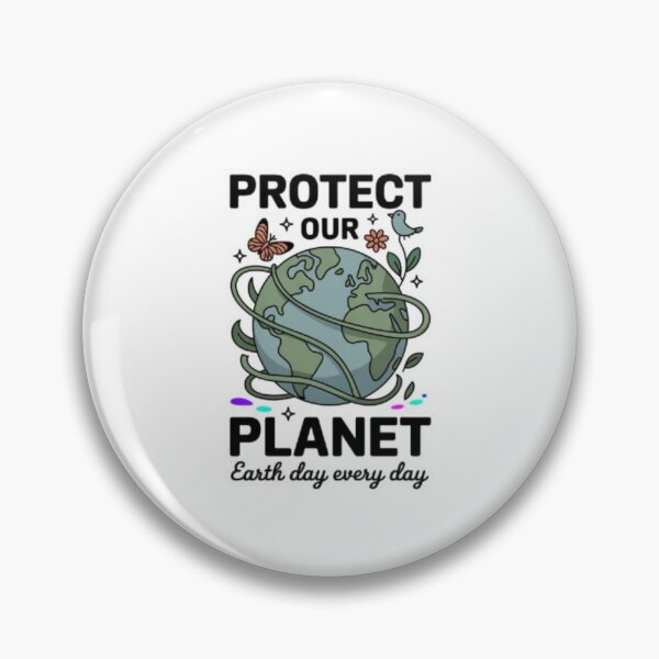 Item preview, Protect Our Planet Earth Day Every Day T-Shirt – Cute Eco Friendly Globe Design for Nature Lovers & Sustainable Gift Buyers designed and sold by GemBob Creations.