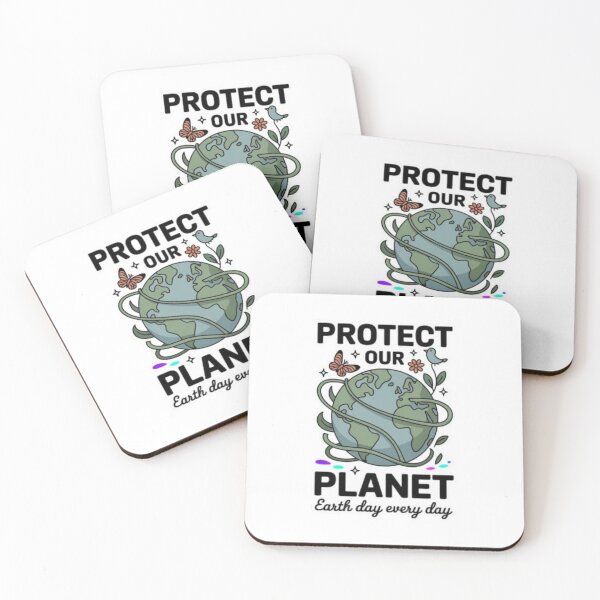 Item preview, Protect Our Planet Earth Day Every Day T-Shirt – Cute Eco Friendly Globe Design for Nature Lovers & Sustainable Gift Buyers designed and sold by GemBob Creations.