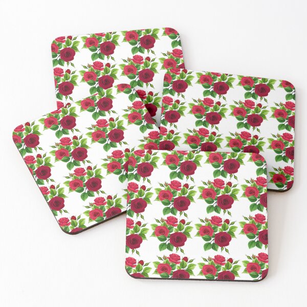 Item preview, Romantic Red Rose Pattern designed and sold by Cutethings3.