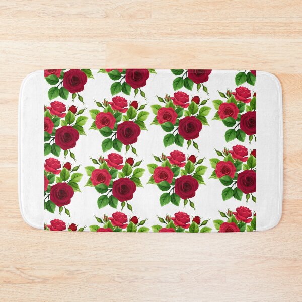 Item preview, Romantic Red Rose Pattern designed and sold by Cutethings3.