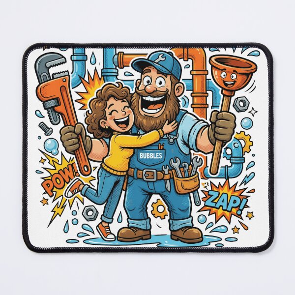 Item preview, National Hug a Plumber Day designed and sold by  ViralVisionsCreating .