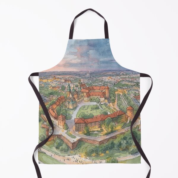 Item preview, Krakow: Wawel Hill with castle and cathedral designed and sold by sid1802.